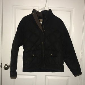 LL Bean Women’s Down Wax Cotton Barn Coat